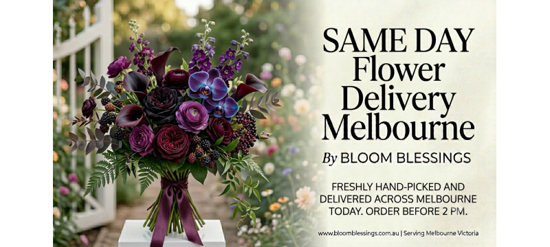 SAME DAY Flower Delivery Melbourne