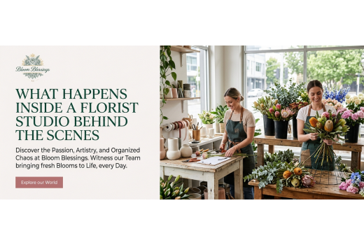 What Happens Inside a Florist Studio Behind the Scenes