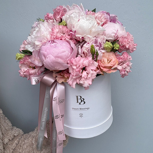 Luxury Pink Hat Box by Bloom Blessings Melbourne