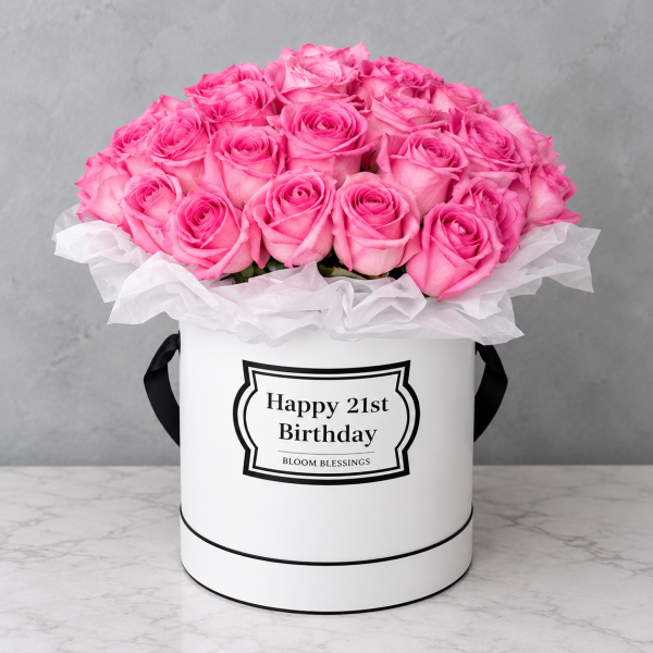 Gifted Blessings Collection - Hot Pink Roses
