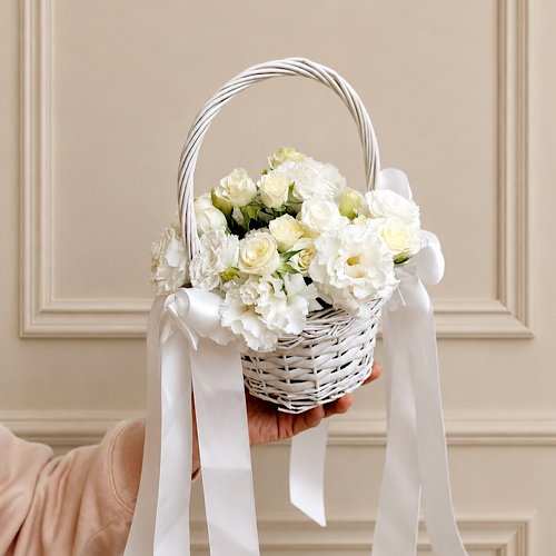 Flower Girl Basket Fresh